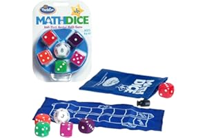 Thinkfun Maths Dadi,Junior, Multicolore [Versione Inglese]