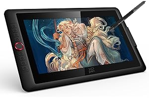 XP-PEN XPPen Artist 15.6 Pro V2 Drawing Tablet, 15.4-inch Graphics Display with Full-laminated Screen, 99% sRGB Color Gamut, Battery-free Stylus with 16,384 Levels of Pen Pressure, Works with Windows, macOS