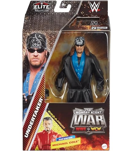 attel WWE Elite - Figura de acción y accesorios, serie #107 Undertaker