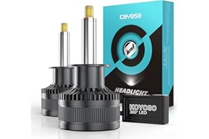 KOYOSO H1 LED Lampadine 360° 16000LM LED Lampada per 12V Auto 6500K Bianco