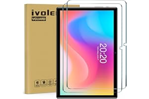 iVoler 2 Pezzi Pellicola Vetro Temperato per Teclast P20HD / P20S / M40 PRO / M40s / M40 / OSCAL Pad 13 10.1 Pollici, Pellicola Protettiva Protezione per Schermo Anti Graffio, Durezza 9H, Senza Bolle