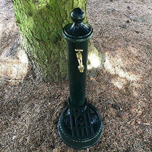 Antikas - Wasserbrunnen - Säule mit Zapfhahn - Stehbrunnen Gartenbrunnen Säulenbrunnen