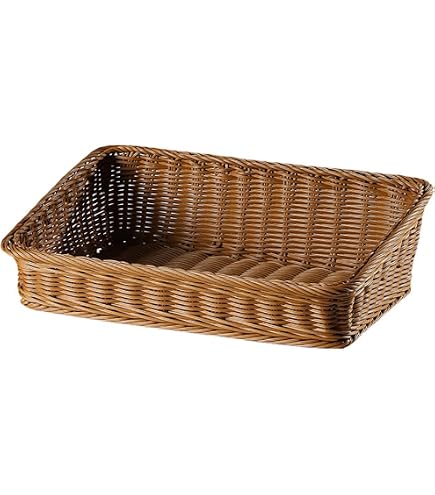 Cestino In Rattan Intrecciato A Mano, Rotondo, Con Manico – Versatile Per Picnic, Decorazioni E Uso Quotidiano, Marrone Chiaro