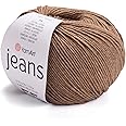 Yarn Art YarnArt Jeans Sport Yarn 55% Cotton 45% Acrylic 1 Skein/Ball 50 gr 174 yds Cotton Yarn Knitting Yarn Soft Yarn amigurumi Cotton Yarn (40)