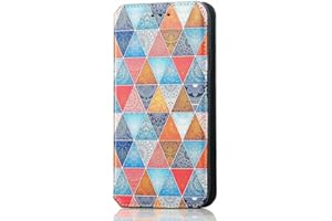 LINER - Carcasa para OPPO Find X3 Lite con diseño Colorido a Prueba de Golpes, Piel sintética con Tapa, protección de Tarjetas Ranuras, función de Mandala, Color Colorido
