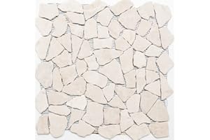 MOSAIK-NETZWERK mosaico piastrelle di rete rottura/Ciot Uni bian Cone marmo pietra naturale cucina specchio da parete per piastrelle da parete Ver Blender