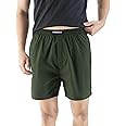 DAMENSCH Regular Fit Solid 100% Soft & Durable Cotton Boxer Shorts Dual Pockets Anti-Bacterial Moisture Wicking Microfibre Waistband Ultra-Light Boxers for Men