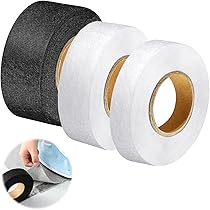 Nastro Termoadesivo Per Orli - 2 Rotoli Da 64m, Larghezza 20mm, Per Vestiti E Tende Senza Cucire - Foto 5