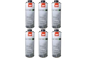 DECO COLOR Fahrzeugteile Hoffmann APP U100 Unterbodenschutz Schwarz oder Grau überlackierbar (6 KG UBS schwarz)