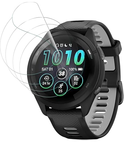 Garmin Forerunner 265 Smartwatch, Czarny, 46 mm : Amazon.pl