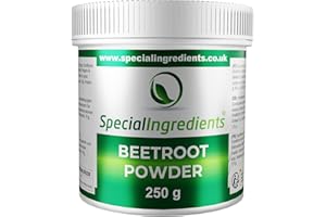 SPECIAL INGREDIENTS Beetroot Powder 250g Premium Quality Natural Food Colour Non-GMO Gluten Free - Recyclable Container