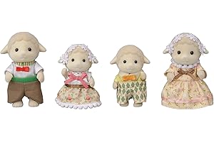 Sylvanian Families Rodzina owiec - domek dla lalek zestaw do zabawy 5619
