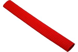 Opttiuuq Jaduu XKRL Ringline Cricket Bat Grip Rubber. Pure Performance Products. Red