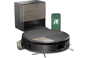 iRobot Roomba MAX 705 Combo con Base AutoWash multifunción y Agua Caliente, Rodillo de fregado PowerSpin Extensible, Cubierta Protectora, cepillos Dobles, fregado y Secado con Calor, LiDAR 3D con IA_N