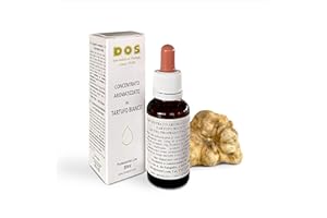 GENERICO Concentrato aromatizzato al Tartufo Bianco 30 ml Extra forte ad uso Professionale - Concentrato al Tartufo - Olio Extravergine di Oliva - D.O.S. Specialità al Tartufo since 1940