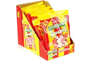 Swizzels Trumstick original hallon och mjölk squashies (145 g påse x 12)