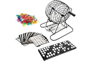 Denny International Bingo Lotto Lotto Drum Unit Bingo Game and Many Accessories