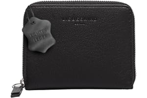 LIEBESKIND Berlin Geldbörse Damen „Conny“ Leder groß I viel Platz, viele Fächer & Münzfach I Leder Portmonaie Damen I Damengeldbörse groß mit RFID-Schutz