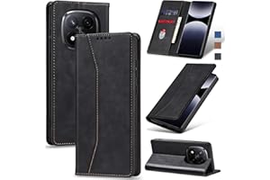 Jasonyu Funda para Xiaomi Redmi Note 14 Pro/Pro+ 5G/Poco X7,Cuero PU Carcasa,Tipo Libro Flip Case con Tarjetas y Cartera,Soporte Plegable,Cierre magnético,Capa (Negro)