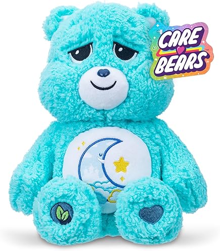 Paladone Care Bears Bedtime Bear SquishyGlo Silicone Light, Officially Licensed Lamp for Kids, Teens, Adults, Girls, Women, Cordless & Rechargeable Bedroom Décor, Collectible Pop Culture Gift