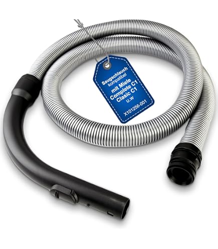 Ersatz-Schlauch Für Miele Staubsauger S5760/S5780 – 1,95 M, 35 Mm Rundanschluss, Klickmontage