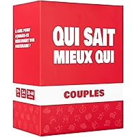 The World Game - Jeu de Société pour Couple - Qui Connaît l'autre Le Mieux ? - des Cartes pour Une Soirée Anniversaire ou Cad