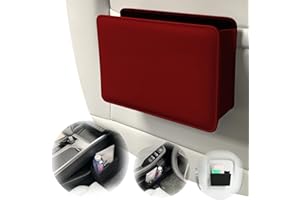 HiWODO Auto Mülleimer Klein,Mini Mülleimer auto,Faltbar Automülleimer,Mülleimer für Auto,Nappa Leder Automüllbehälter,Mehrzweck Auto Kofferraum Organizer,Auto Zubehör innenraum,Auto Organizer