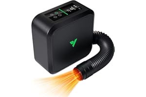 VIVOSUN AeroFlux Chauffage Intelligent pour Serre de Culture avec Thermostat, Chauffage PTC de 700 W, Compact et Portable avec VPD, Contrôle via Application & Protection Contre la Surchauffe