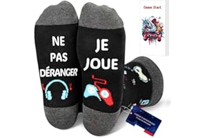 SPINNE LUCAS Chaussettes Homme 43-46, Cadeau Fete des Peres, Idee Cadeau Personnalisé Anniversaire Homme Femme Original, Cadeau Chaussette De Jeu drole Personnalisé pour Adolescents, Amis, Papas, Cadeaux de Noël
