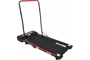 CARE FITNESS - Tapis de Course Pliable Motorisé CT-900 - Marche et Marche Rapide à Domicile - Walking Pad - Vitesse maximale 6 Km/H - 4 Écrans LCD et Télécommande