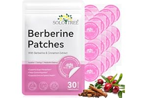 UOCASI Parches De Ber-berrina Para El Equilibrio Metabólico, Soporte De Forma Saludable, Pegatinas De Ayuda Al Metabolismo De Apoyo Para La Piel Del Vientre Toda La Piel | 30Pcs Por Paquete