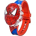 ALNA-TURA Spiderman Avengers Watch For Kids Boys | Digital Watch For Kids with 3D Disco LED Lights & Music| Birthday Retrn Gift for Kids| LED Watch | Kids Boys Childrens Watch (Age 3-10 Years)