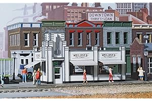 CORNERSTONE Walthers, INC. White Tower Kit Ristorante, 4-5/8 X 3 X 2-7/8" 11,8 x 7,6 x 7,3 cm