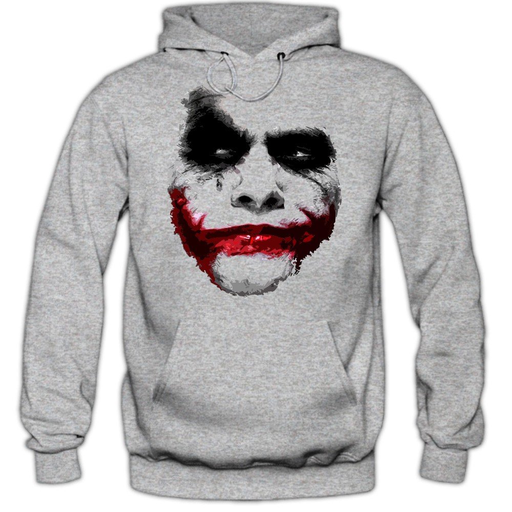 Shirt-Happenz-Joker-Hoodie-Herren-Shadow-Hoodie-Heath-Ledger-Batman