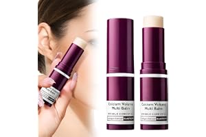 Cemenrete Calcium Multi Balm, 2 st Anti-Ålder & Förtätande Koreansk Hudvård Stick Calcium Volume Multi Balm, Anti-Ålder Kollagen Fuktstift för Ögon, Hals, Ansikte