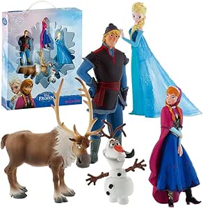 Disney Eiskönigin Frozen - Set Spielfiguren - Puppen - 5 ...