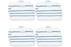 BIHARNT 8 Lingettes FSMP20 pour Black et Decker Balais Vapeur Steam Mop FSM1630, FSM1616, FSMH13E5, FSM1321, FSM1605, FSMH13151SM