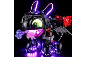 LIGHTAILING Jeu de Lumières pour Lego-10375 Dragons : Krokmou - Modèle en Blocs De Construction - Ne Figurant Pas sur Le Modèle