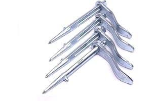 Barnwell Deluxe Round Dutch Pins Pack of 4 Block Concrete Hook Masons Peg