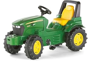 Rolly Toys rollyFarmtrac John Deere 7930 (Siège réglable, Pneus silencieux, Convient de 3 à 8 ans, Attelage avant et arrière, Véhicule à pédales pour enfants) 700028