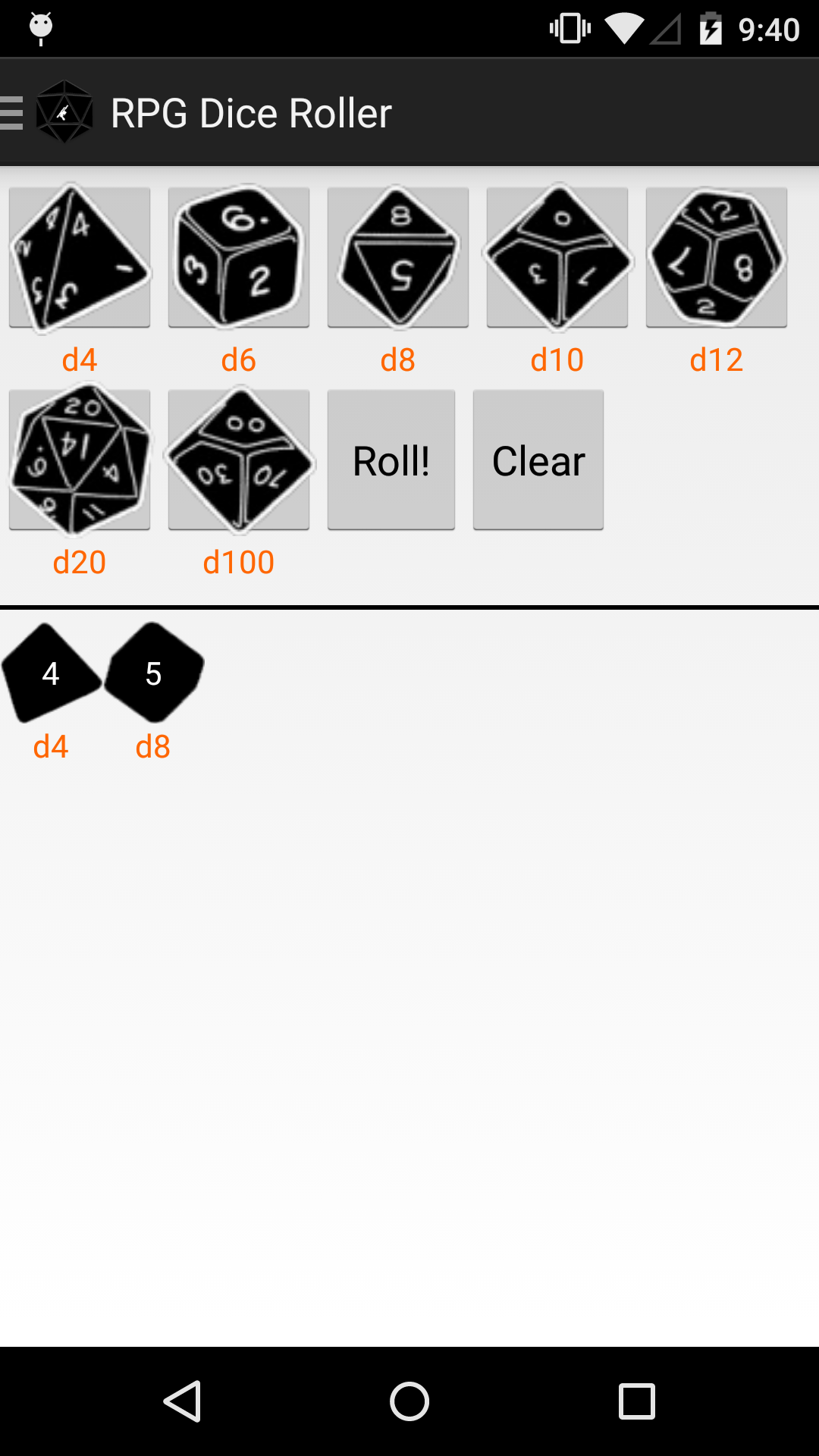 Rpg Dice Amazon Fr Appstore Pour Android