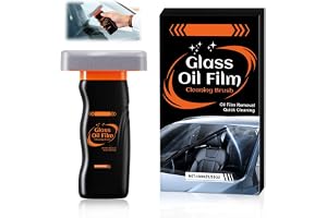 Yooyan handhjä glas emulsion cleaner (100 g), oljefilm rengöringsborste, oljefilmentborttagare för bilglas, vindruta och fönster, klar sikt i regn och