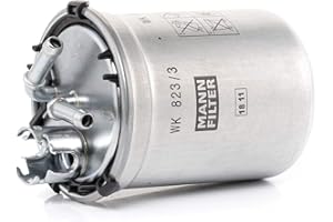 MANN-FILTER WK 823/3 x Filtro de combustible - para Automóviles + Vehículos de transporte