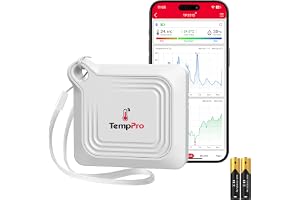 TempPro TP351 80m Bluetooth hygrometer termometer rumstermometer, 1 styck