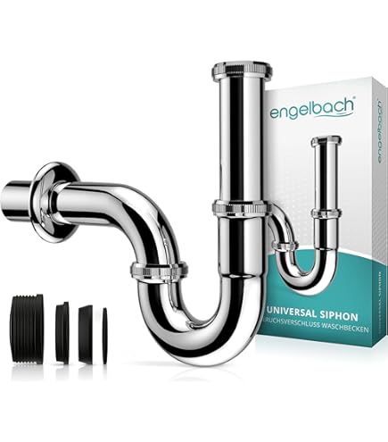 Sistema Di Scarico Cromato Ideal Standard - Ricambio Per WC, Modello A961230AA