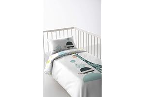 Cool Kids S2802444 Funda Nórdica para Cuna Reversible, Tamaño Cuna de 80, 115 X 145 + 20 Cm