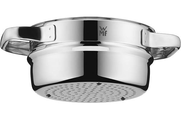 WMF Compact Cuisine Grönsaks-/potatispjäll 24 cm, ångkokare, insats för kruka, ånginsats Cromargan rostfritt stål, diskmaskinssäker