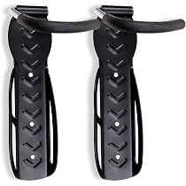 Schramm® 2 Stück Fahrradhalter Wandhalterung in 6 Farben wählbar Fahrradhalterung für 2 Fahrräder Wandhalterungen Wand Halterungen Halterung Fahrradständer Baumarkt