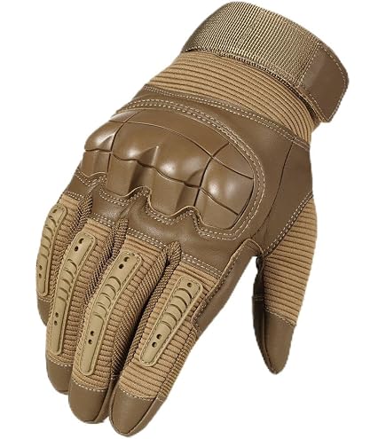 WTACTFUL Gants Souples Tactiles Pour Moto Cyclisme VTT Équitation - Conduite, Camping, Escalade, Noir/Vert/Marron