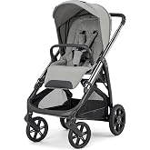 Inglesina Aptica Glam Tek El Tek Hamle ile Katlanıp A&ccedil;ılan &Ccedil;ift Y&ouml;n Bebek Arabası Satin Grey